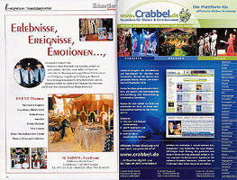 Crabbel-Anzeige im K�nstlerkatalog 2005