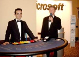 mit Croupier als Moderator