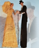 elegante Stelzenkostüme Stelzenempfang