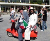 Comedy Mafiosi mit Vespa