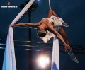 Luft Artistin Nicole Kehrberger - Tuch Akrobatik, Artistik Show,