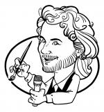 Schnellzeichner/Karikaturist Marcel Bender (Diplom Designer)
