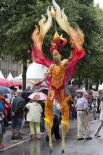 Stelzen- und Maskentheater PANTAO mit Großfiguren / NRW