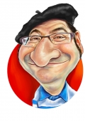 Traditionelle und digitale Karikaturen auf Tablets und PC 3312